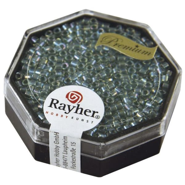 Miyuki Delica Bead - 2,2 mm - Rainbow transp. akvamarin - Miyuki Blue