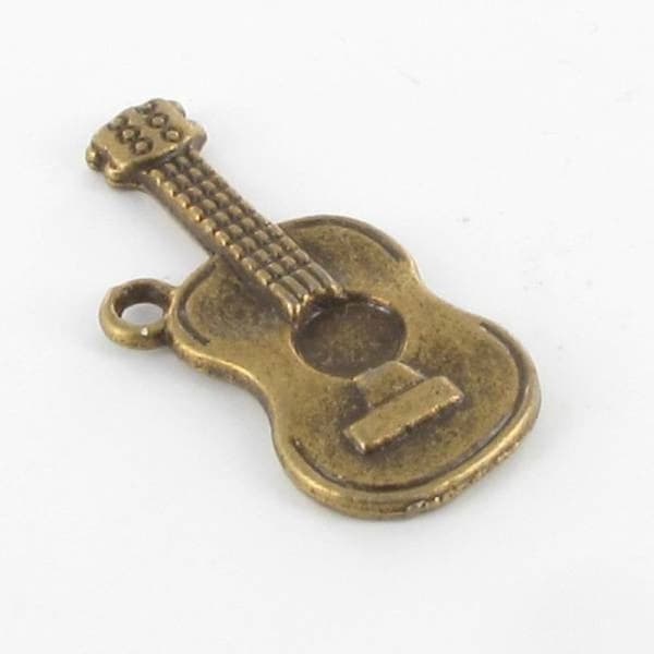 Metallberlock Gitarr nr 2 Brons (10 stycken)