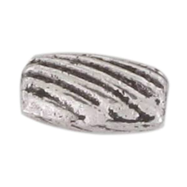 Perle - MegaCrea - Riskorn - Silver - Nickel fritt metal - Blandat