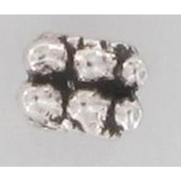 Metallrondellpärla Ø4mm Silver (pack om 10)