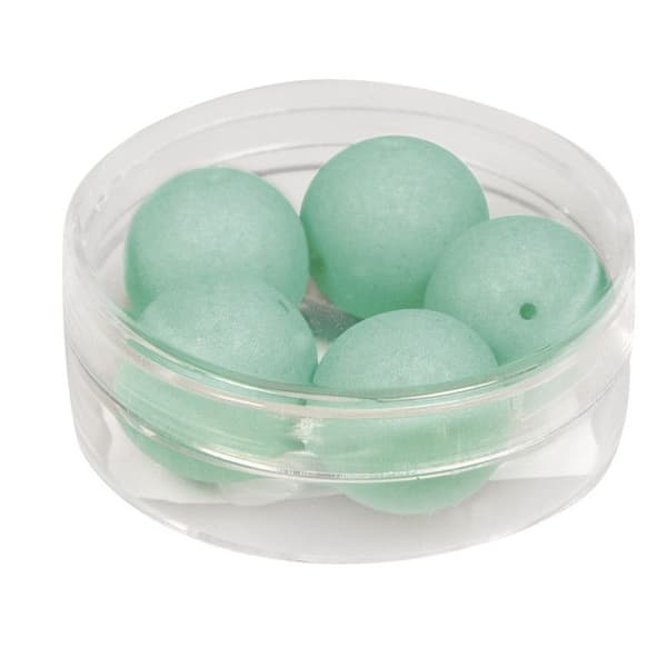 Satinpärla "Silk-Bead" - ø 14mm - Mintgrön - 5 st - Rayher