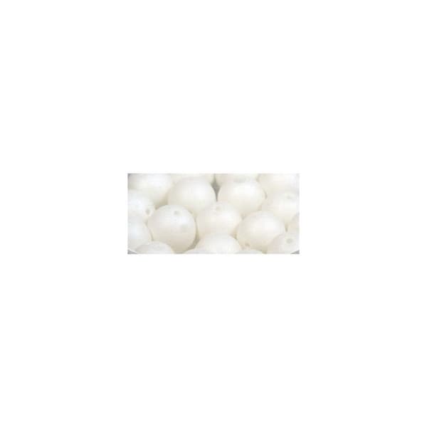 Satinpärla "Silk-Bead" - ø 8mm - Vit - 18 delar - Rayher