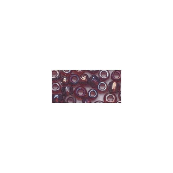 Perle rocaille 2,6mm transparent lustré Lila 17 g