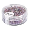 Miniatyrbild 1 av 2: Perle rocaille 2,6mm transparent lustré Lila 17 g