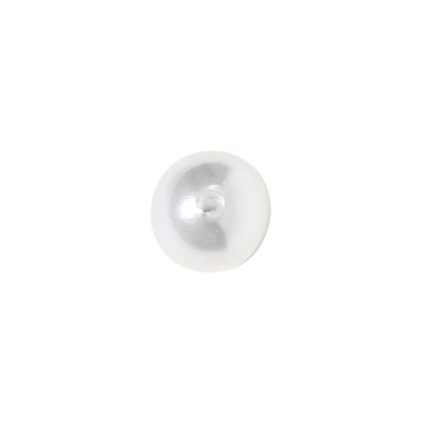 Vita pärlor, 5 mm ø, kartong med 300 st