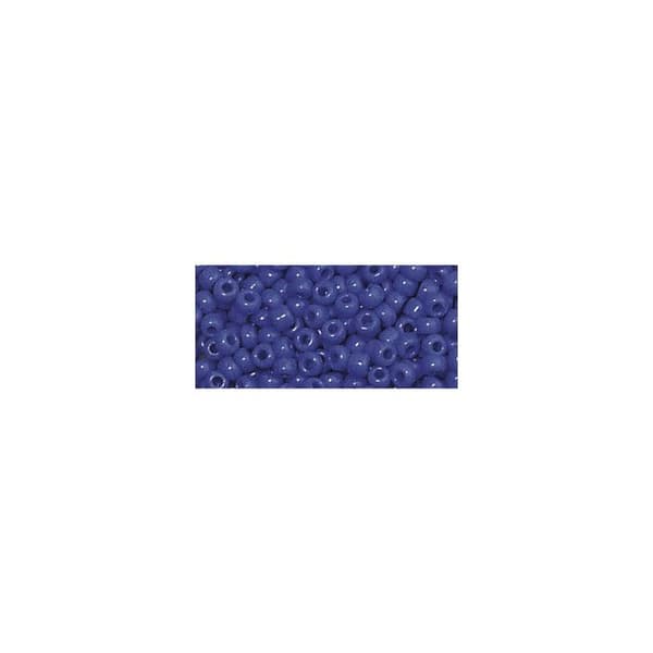 pärlor - Miyuki - Premium - 2,2 mm ø - Kungsblå - Låda 12 g - Opaque