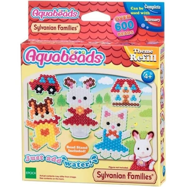 Aquabeads - AQUABEADS - Sylvanian Families box set - Blandat - Mer än 600 pärlor - Unik och originell teknik