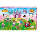 Miniatyrbild 1 av 3: HAMA - "The Fairy World" box - 6000 MIDI storlek strykpärlor och 3 tallrikar - Kreativa hobbyer - Från 5 år
