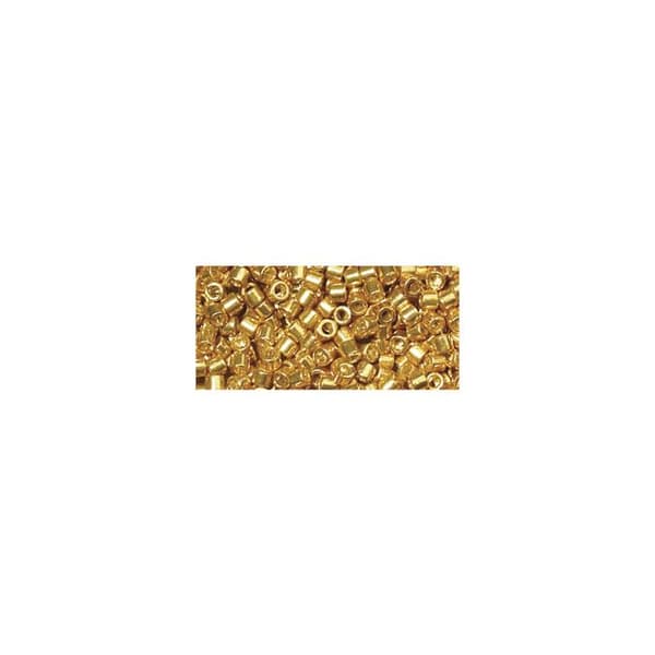 Miyuki Delica pärlor - Miyuki - 1,6 mm - Metallisk guld - Glas - Blandat
