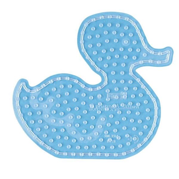 Hama Maxi transparent tallrik - anka - Kreativ leksak - HAMA