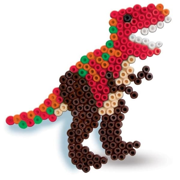 Strykpärlor - SES - T-Rex - Blandat - Från 5 år - 1 st