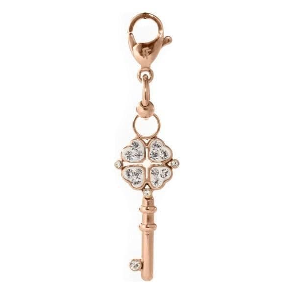 Bijoux - Folli Follie - 3P1T008RC - Glaspärla - Rosé - Silver 925 - 3 cm