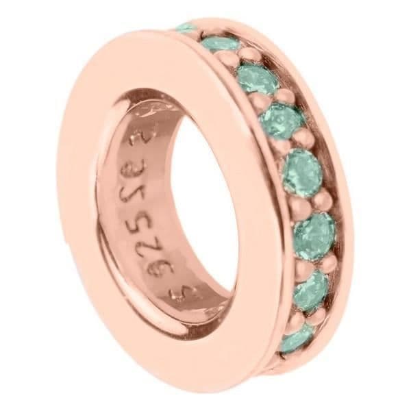 Smycken - Folli Follie - 3P9S132RE - Glaspärla - Rosa - Silver 925 - 1 cm