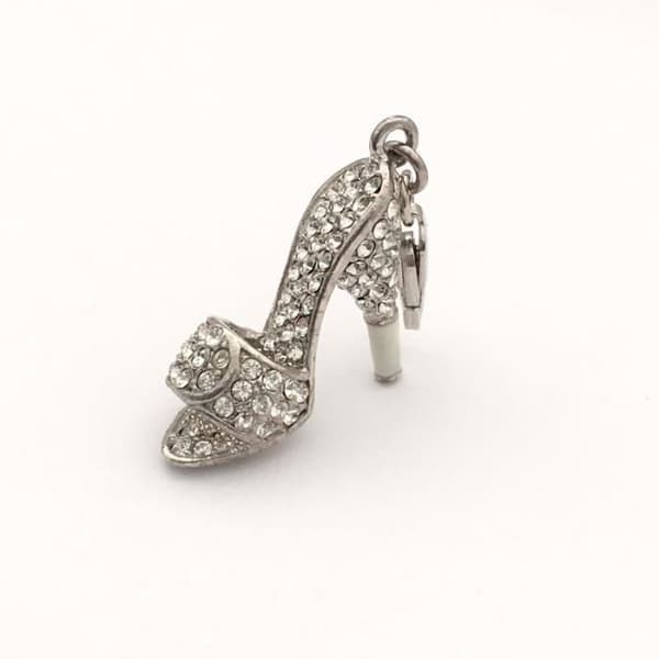 Glamour Charms Kvinna - GS1-00 - Vit - Silver - 4cm