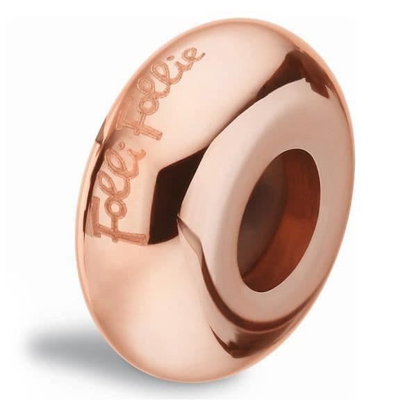 Bijoux - Folli Follie - 1P16T010R - Glaspärla - Roséguld - Silver 925 - 1 cm