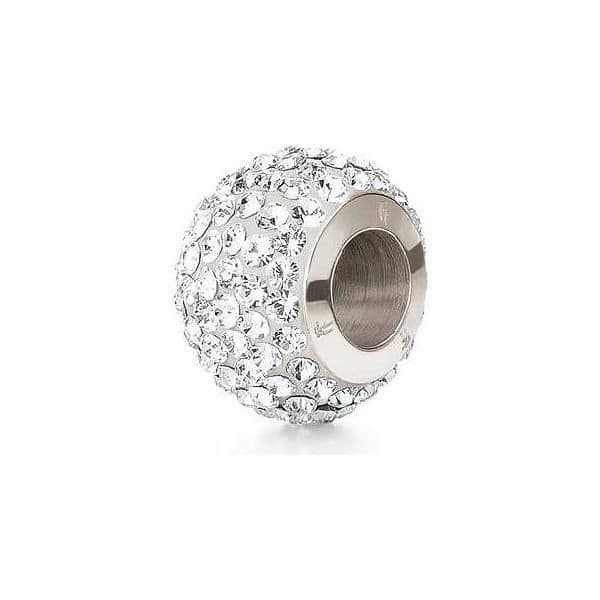 Bijuterier - Folli Follie - 3P0F023C - Glaspärla - Silverfärgad - 1 cm