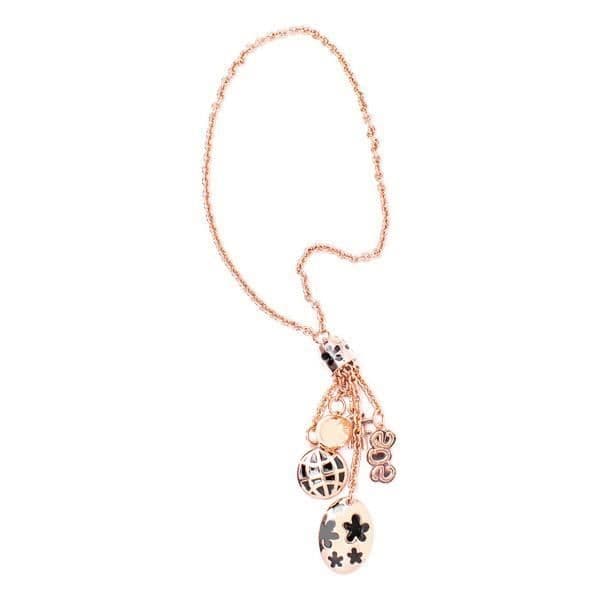 Smycken - Folli Follie - BG1T030WRK - Glaspärla - Rosa - 16,5 cm