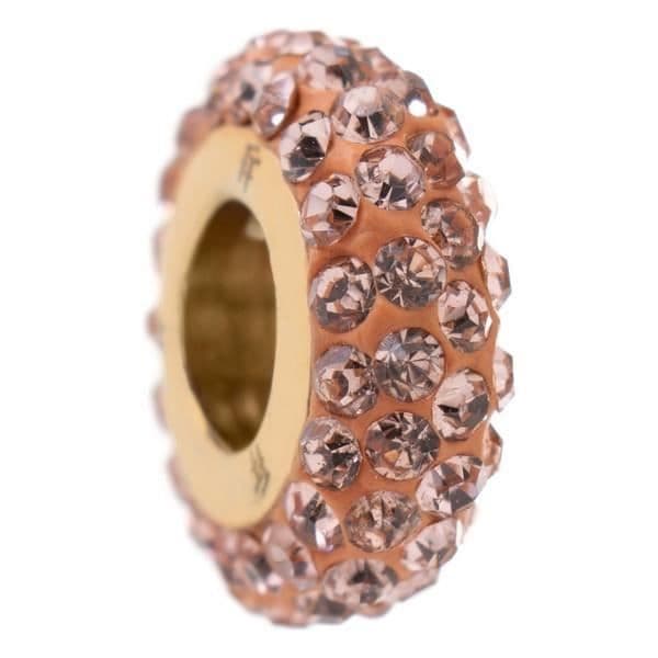 Bijoux - Folli Follie - 3P13T020RS - Glaspärla - Rosa - Silver 925 - 1,5 cm