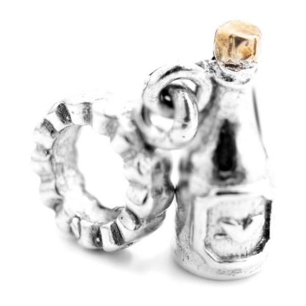 Glasperl - Viceroy - VMF0011-10 - Silver - 1 cm - Kvinna