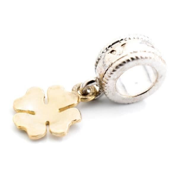 Glasperl - Viceroy - VMF0018-10 - Guld - Silver 925 - 1 cm