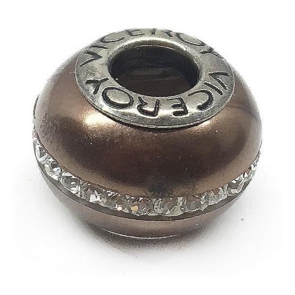 Bijoux - Viceroy - VMM0160-14 - Glaspärla - Brun - Silver 1 cm