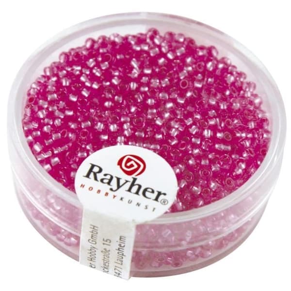 RAYHER Rocailles 2mm Ø Rosor