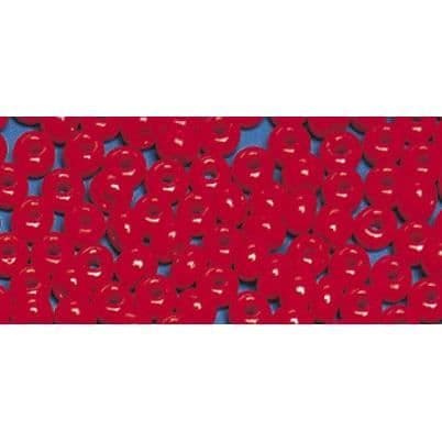 RAYHER Indian Beads 45mm Ø Röd