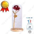Miniatyrbild 1 av 4: TD® glasskärm LED Rose Gold Folie Nattlampa