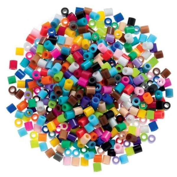 Perlor att stryka - folia - 2000 bitar - 22 färger - 5mm - Blandet