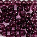 Miniatyrbild 1 av 2: Glaspärlor - Mix - Lila - 4 mm - 45 st - Transparent