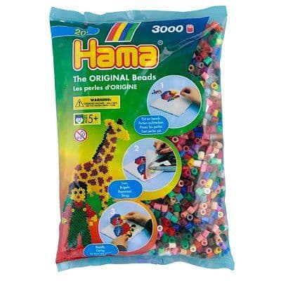 Väska med Hama Midi-pärlor - 22 färger - Kreativ leksak för barn