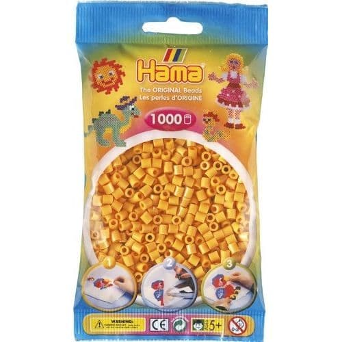HAMA - 207-60 - Kreativa hobbyer - Pärlor och smycken - Påse med 1000 bruna teddybjörnspärlor