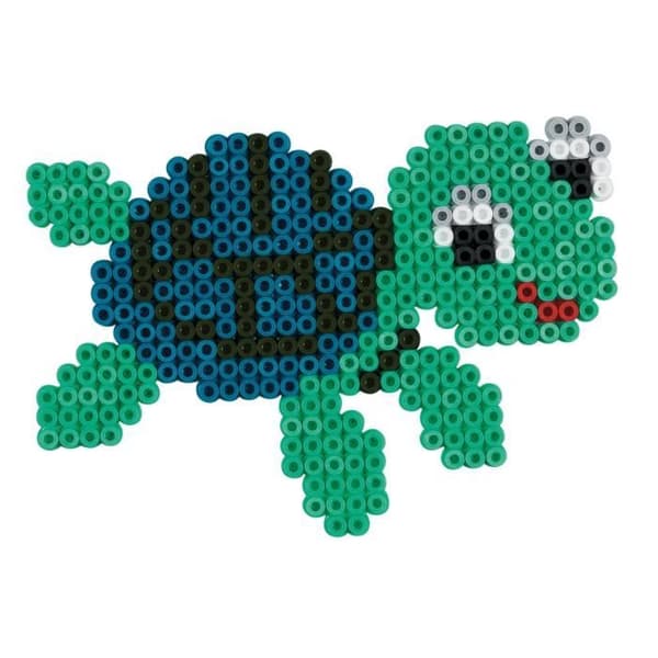 HAMA Sea Animals box set - 2500 MIDI storlek strykpärlor och 1 tallrik - Kreativa hobbyer från 5 år