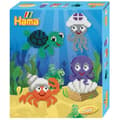 Miniatyrbild 1 av 2: HAMA Sea Animals box set - 2500 MIDI storlek strykpärlor och 1 tallrik - Kreativa hobbyer från 5 år