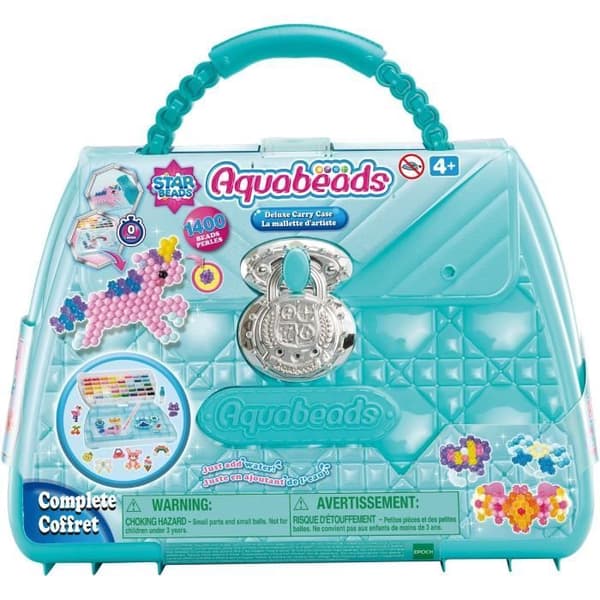 Konstnärsfodral - AQUABEADS - 31914 - 1400 flerfärgade pärlor