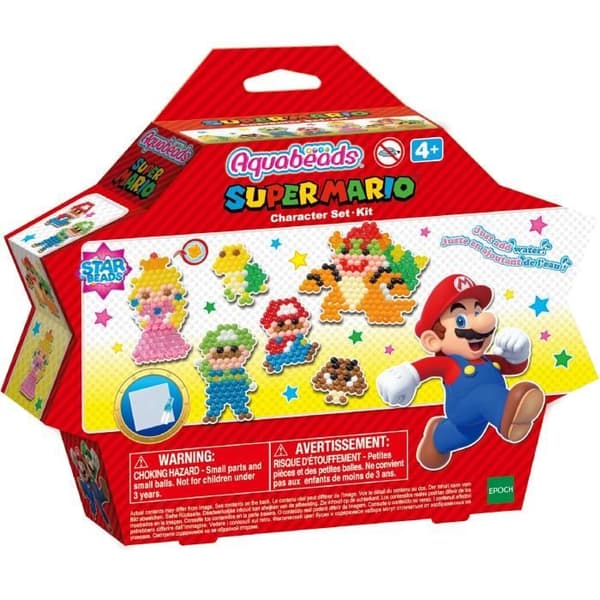 Super Mario-kit - AQUABEADS - Pärlor som fastnar i vatten