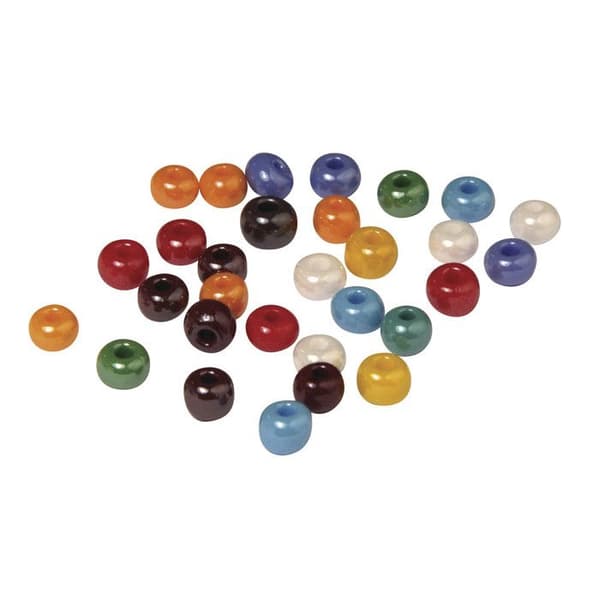 Glaskula Stort hål Ø 5,4 mm Assortiment