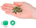 Miniatyrbild 3 av 4: Innspiro - Z14020 - Rund glasrocaille aurora borealis transparent 2,3 mm. 10/0 500 gr.