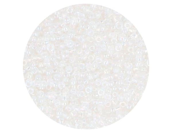Innspiro - Z14020 - Rund glasrocaille aurora borealis transparent 2,3 mm. 10/0 500 gr.