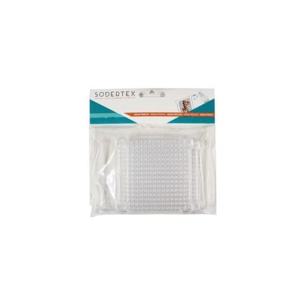 Plattor för aquaperles - Sodertex - L980003 TU - Paket med 5 - 8x8cm - Transparent