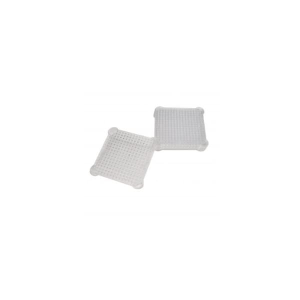 Plattor för aquaperles - Sodertex - L980003 TU - Paket med 5 - 8x8cm - Transparent