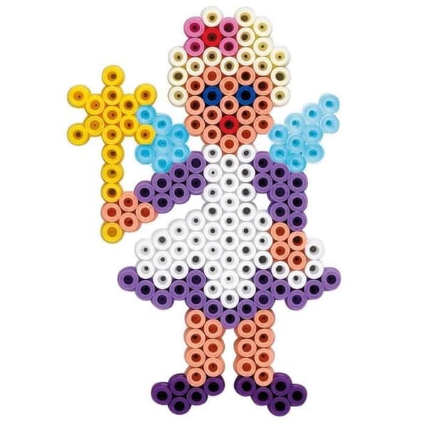 HAMA presentförpackning - Magic Horses - 4000 pärlor + 2 tallrikar - Kreativ leksak för barn från 5 år och uppåt