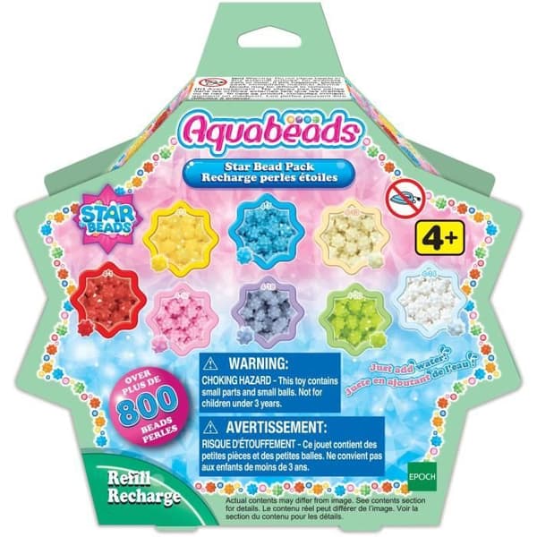 Aquabeads - Fyll på stjärnpärlor för att montera fantastiska skapelser
