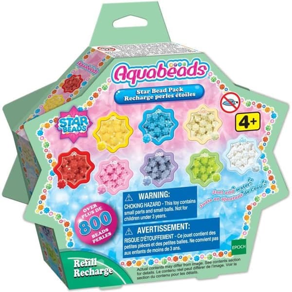 Aquabeads - Fyll på stjärnpärlor för att montera fantastiska skapelser