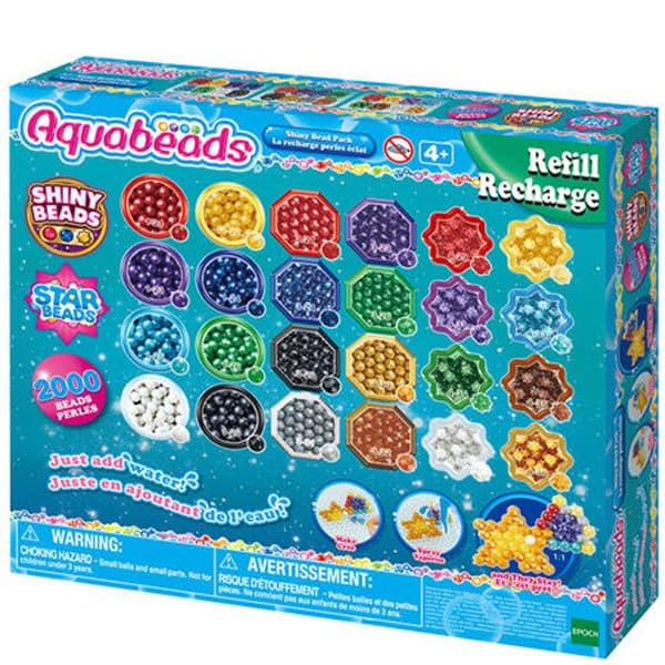 Aquabeads Glänsande Pärlpaket