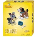 Miniatyrbild 1 av 2: HAMA - Box of 3D Dogs midi pärlor - 2500 strykpärlor - Kreativa hobbies från 5 år