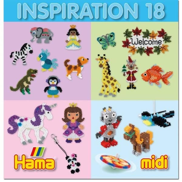 Bok - HAMA - Strykpärlor - Inspiration nummer 18