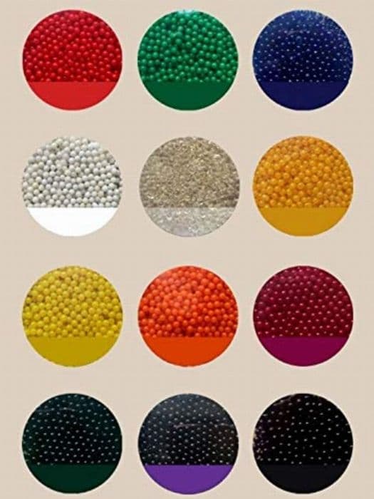 J-j decorazioni J-J Set med 12 påsar med hydrogelbollar, för bröllopsdekoration, jul, trädgård, kök, vardagsrum, 55-60 g