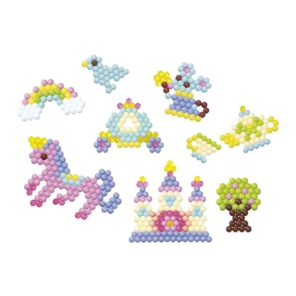 Aquabeads Fairy Tale Box - AQUABEADS varumärke - Mer än 600 pastellfärgade pärlor - Från 4 år