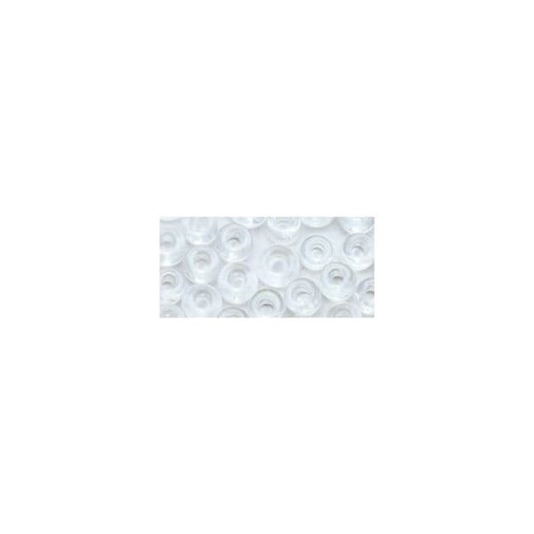 Perle rocaille 2 mm transparenta Kristall 17 g